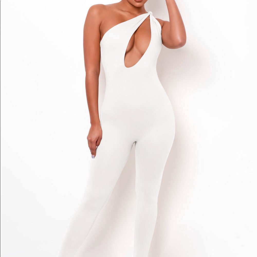 White jumpsuit